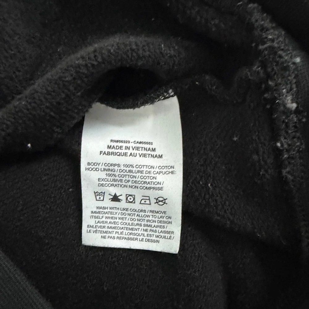 Jordan Flight Essentials‎ Hoodie Black Jumpman Patch Pullover Mens SM CV2244-010